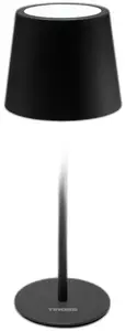 Desk lamp Tiross TS-2238, LED rechargeable touch lamp with USB-C, black