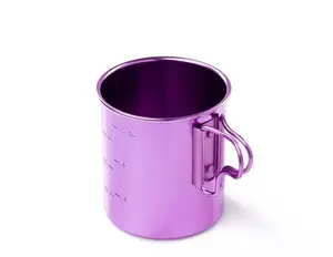 Camping Cup gsi outdoors Bugaboo Cup 414 ml, insulated travel mug, Purple