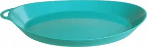 Plate LIFEVENTURE Ellipse Plate Teal — lightweight camping plate, compact outdoor tableware