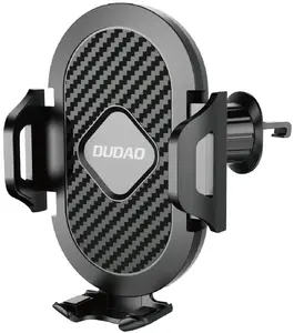 Car smartphone vent mount Dudao F2+ clamp-style for air vent, black