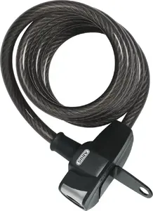 KRUPS LOCK BICYCLE 5104 CL CC 180/12/K/B/BK — child bicycle lock, 180 mm shackle