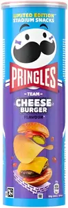 Kartupeļu traipi Pringles Cheese Burger 165 g, Pringles uzkoda