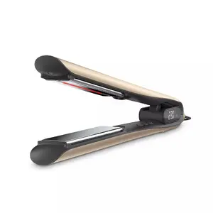 Выпрямитель для волос Saint-Algue Silk'n Straight Warm, титановые пластины, LED, от 120°C, шнур 3 м, розовое золото