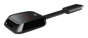 Card reader SANDISK QuickFlow USB 3.2 Gen 1 Type-C for microSD, Black, 21×9×30 mm