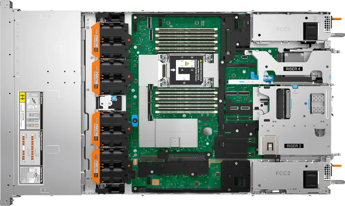 Dell PowerEdge R470 serveris — Intel Xeon 6517P Photo 5