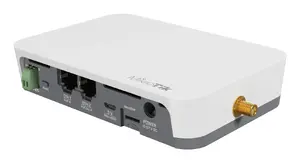 MikroTik KNOT LR9G komplekta IoT vārteja un kontrolieris ar Ethernet, Wi-Fi, 902-928 MHz un Bluetooth