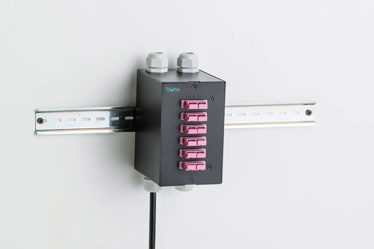 DIGITUS DN-96990 оптический DIN-распределитель 6 портов Photo 2