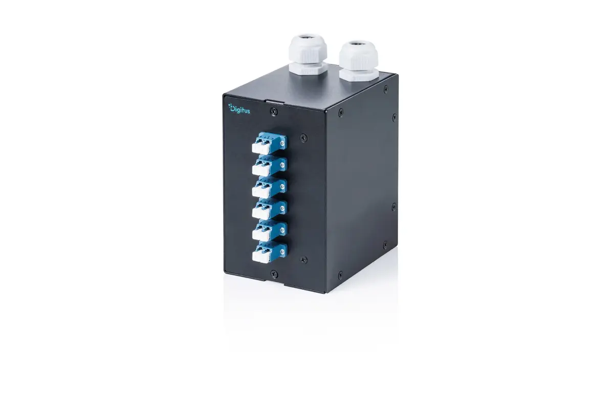 DIGITUS DN-96991 6-portu optiskā DIN sadalītāja Photo 2