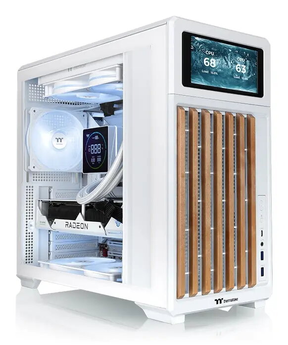 Thermaltake TR300 WS Midi Tower baltas