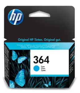 Ink cartridge HP Enterprise 364 Cyan CB318EE — dye-based cyan, standard yield, 1 pc