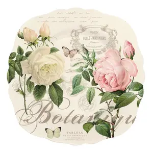 Porcelain Dessert Plate EASY LIFE Jardin Botanique D20 cm