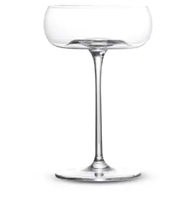 Champagne glasses set POZZI MILANO GRAND CRU 220 ml, crystal, stemmed, 2 pcs