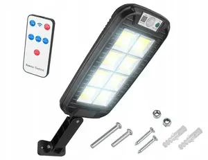 Outdoor LED Floodlight Vobmat LTC 8xCOB 4500K with Motion Sensor, Dusk Sensor and Remote