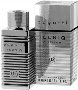 Туалетная вода Sirowa BUGATTI Iconiq Platinum для мужчин, 100 мл