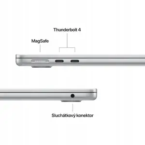 Ноутбук neprirazeno MacBook Air 13" с чипом M5, 10‑ядерный CPU, 8‑ядерный GPU, 16 ГБ RAM, 512 ГБ SSD, Starlight