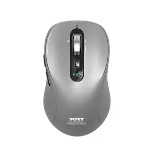 Амбидекстрый мышь Bluetooth оптическая Port Designs 910201 — 3200 DPI, 6 кнопок, серый