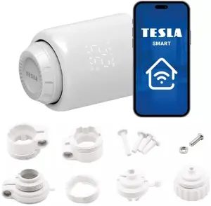 Thermostatic Radiator Valve Head TESLA SV50 with Wi‑Fi and Mobile App (SHTESV50IN)
