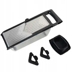 Vegetable and onion chopper Brunbeste BB-5518 with container — mandoline slicer
