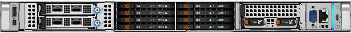 Dell PowerEdge R470 rack serveris Intel Xeon 6507P Photo 2