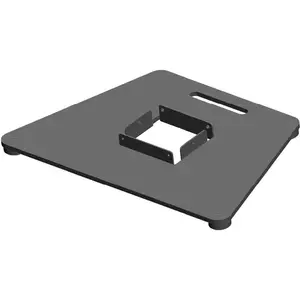 Signage display mount Elo Touch Solutions E797162 for screens 38.1–55.9 cm (15"–22"), Black/Silver