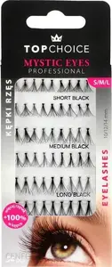 False Eyelash Clusters TOP CHOICE Mystic Eyes mix (39423) 1 pack
