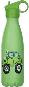 Termoss pudele bērniem Maestro MR-1645-B 400 ml — bērnu ceļojumu pudele ar auto dizainu