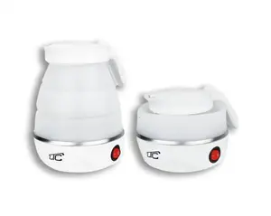 Portable folding silicone kettle Lamex LXAS50 0.6 L, travel electric/camping use