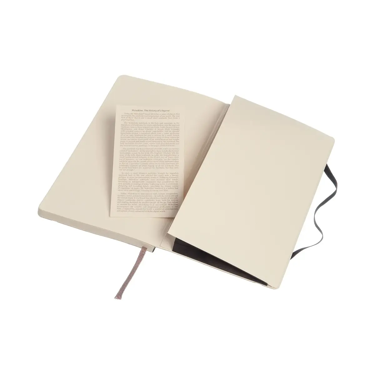 Moleskine Classic pierakstu klade mīkstās vāki melna Photo 5