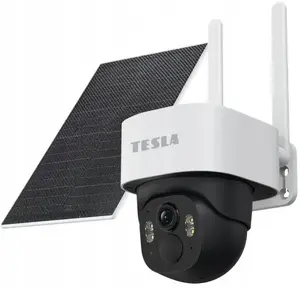 Outdoor IP Camera TESLA SecureQ SC45 with 4G SIM support and solar panel