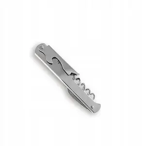 Wine waiter corkscrew Maestro MR-1571, silver, foldable waiter’s corkscrew opener