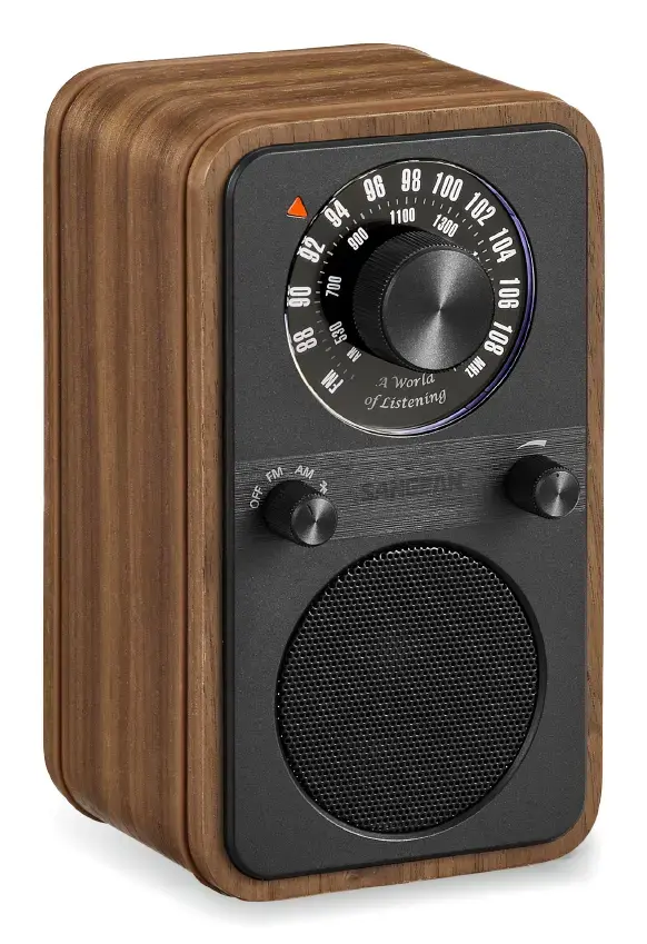 Sangean WR-9 personālā analogā radio Photo 3