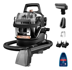 Паровой пылесос-цилиндр Bissell SpotClean Hydrosteam Pro — 1,9 л, 1000 Вт, для ковров и твердых покрытий