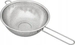 Colander Fiskars ZAIRA 19.5 cm, stainless kitchen strainer