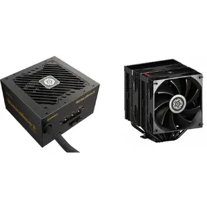 Thermal Grizzly DeltaMate Fitting HT14 (black) — mounting accessory for CPU/GPU cooling, model TG-DM-FIT-0014