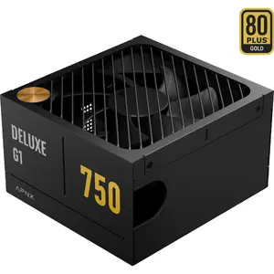 Power Supply APNX DELUXE G1 750 — 750W, black, ATX PSU for desktops