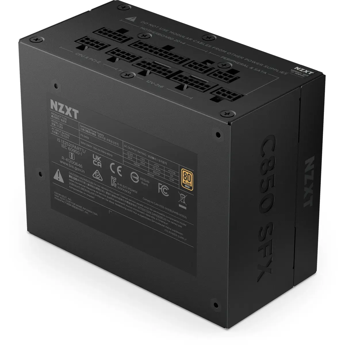 NZXT C850 SFX Black — 850 Вт БП Photo 5
