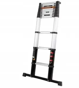 Телескопическая лестница AWTools Giraffe PRO 3,81 м — выдвижная складная лестница
