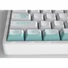 HYTE Firefly набор кейкапов — бело-бирюзовый Photo 6