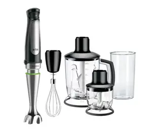 Immersion blender Braun MultiQuick 7 MQ 7045X — 1000 W, 1.25 L bowl, black/stainless steel