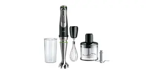 Погружной блендер Braun MultiQuick 9 MQ 9135XI — 1200 Вт, 0,6 л, нержавеющая сталь/чёрный