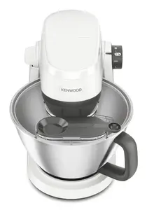 Кухонный комбайн Kenwood KHC30.000WH 1000 Вт 4.3 л белый/нержавеющая сталь с 7 скоростями функцией импульса замешивания и деталями для посудомоечной машины