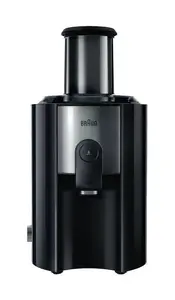 Centrifugal juicer Braun Multiquick 5 J 500 900 W — black/silver, 1.25 L juice, 2 L pulp
