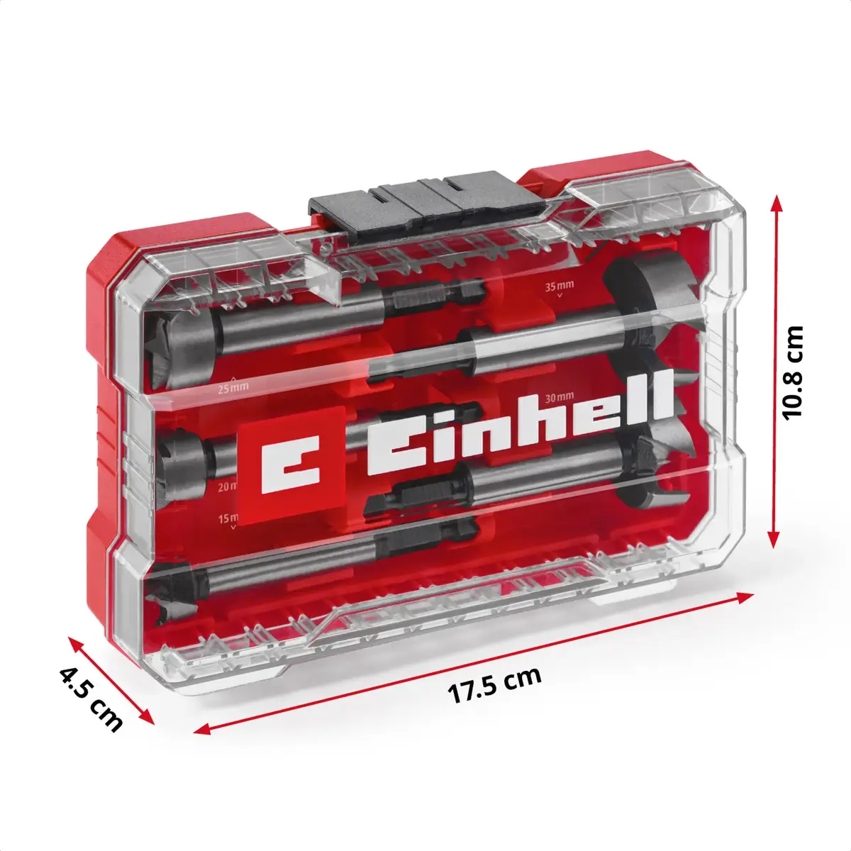 Набор сверл Форстнера Einhell-KWB 5 шт. 1/4" Photo 2