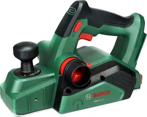 Rokas frēze Bosch PHO 18V-20 — 18 V akumulatora, maksimālais 2 mm frēzēšanas dziļums, 171×291×187 mm (bez akumulatora)