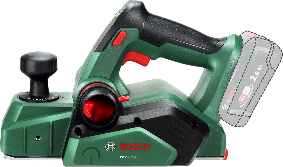 Bosch PHO 18V-20 rokas frēze Photo 2