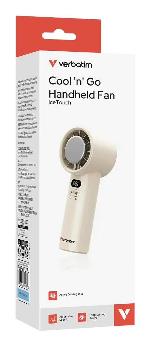 Ручной вентилятор VERBATIM Cool’n’Go IceTouch Photo 5