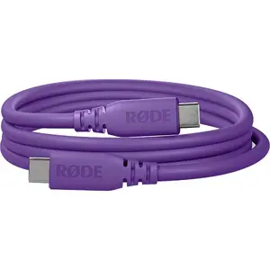 USB-C to USB-C cable Rode Microphones SC27-PU, 2 m, purple, USB 3.2 Gen 1, PD support