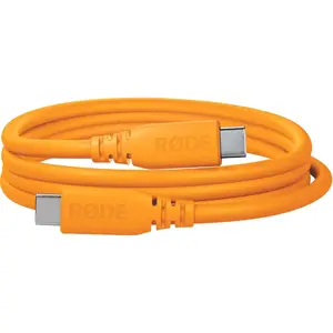 USB-C to USB-C cable Rode Microphones SC27-O, 2 m, USB 3.2 Gen1, orange, PD