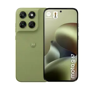 Смартфон Motorola moto g67 — 6,8" (17,3 см) дисплей, MediaTek Dimensity 6300 2,4 ГГц, 4 ГБ RAM, 256 ГБ, 5200 мА·ч, гибридный Dual SIM, зелёный