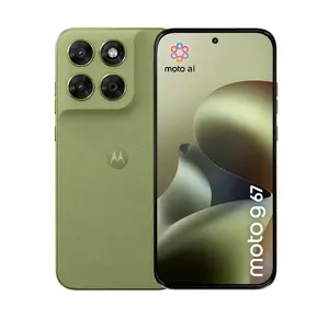 Смартфон Motorola moto g67 5G с дисплеем 6.8 дюйма, процессором MediaTek Dimensity 6300, 4 ГБ ОЗУ, 256 ГБ памяти, двойной камерой, Android 16, зеленый